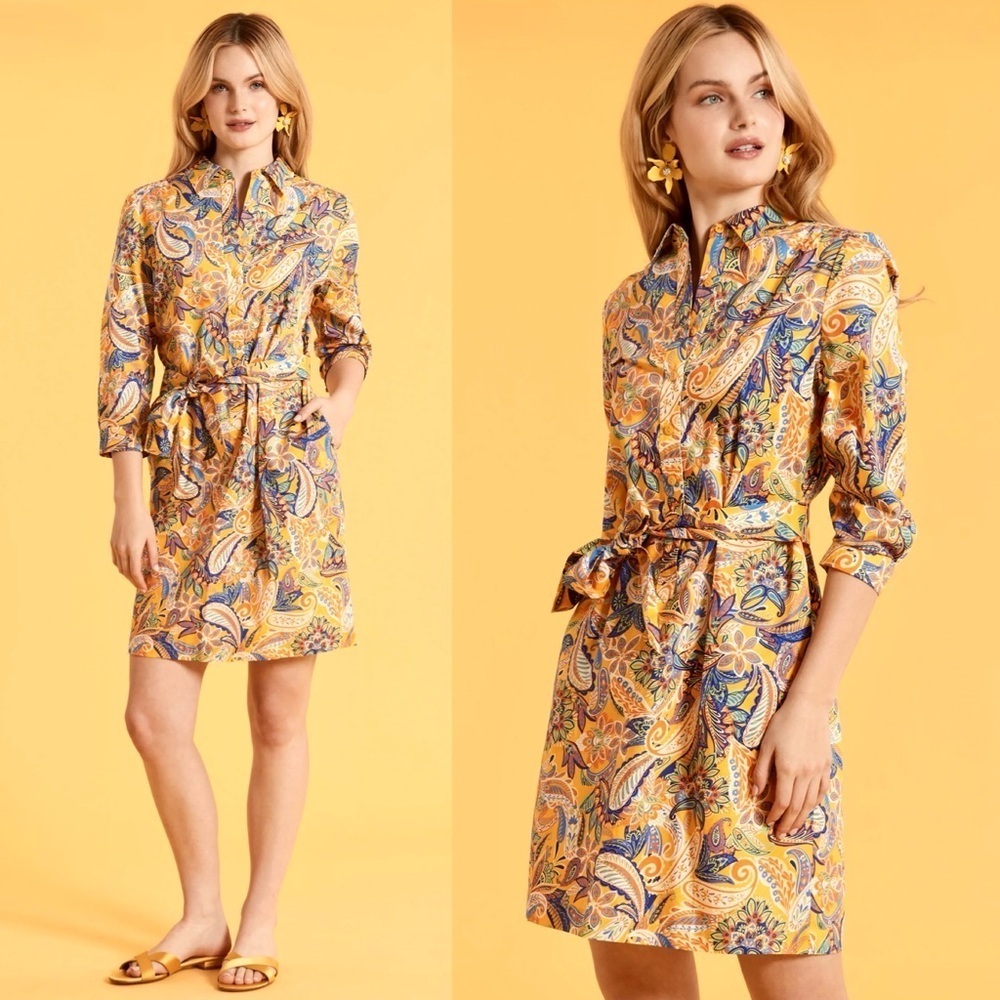 New Tyler Boe Ziva Shirt Dress